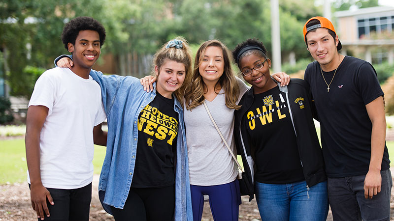 Group of Kennesaw State University students